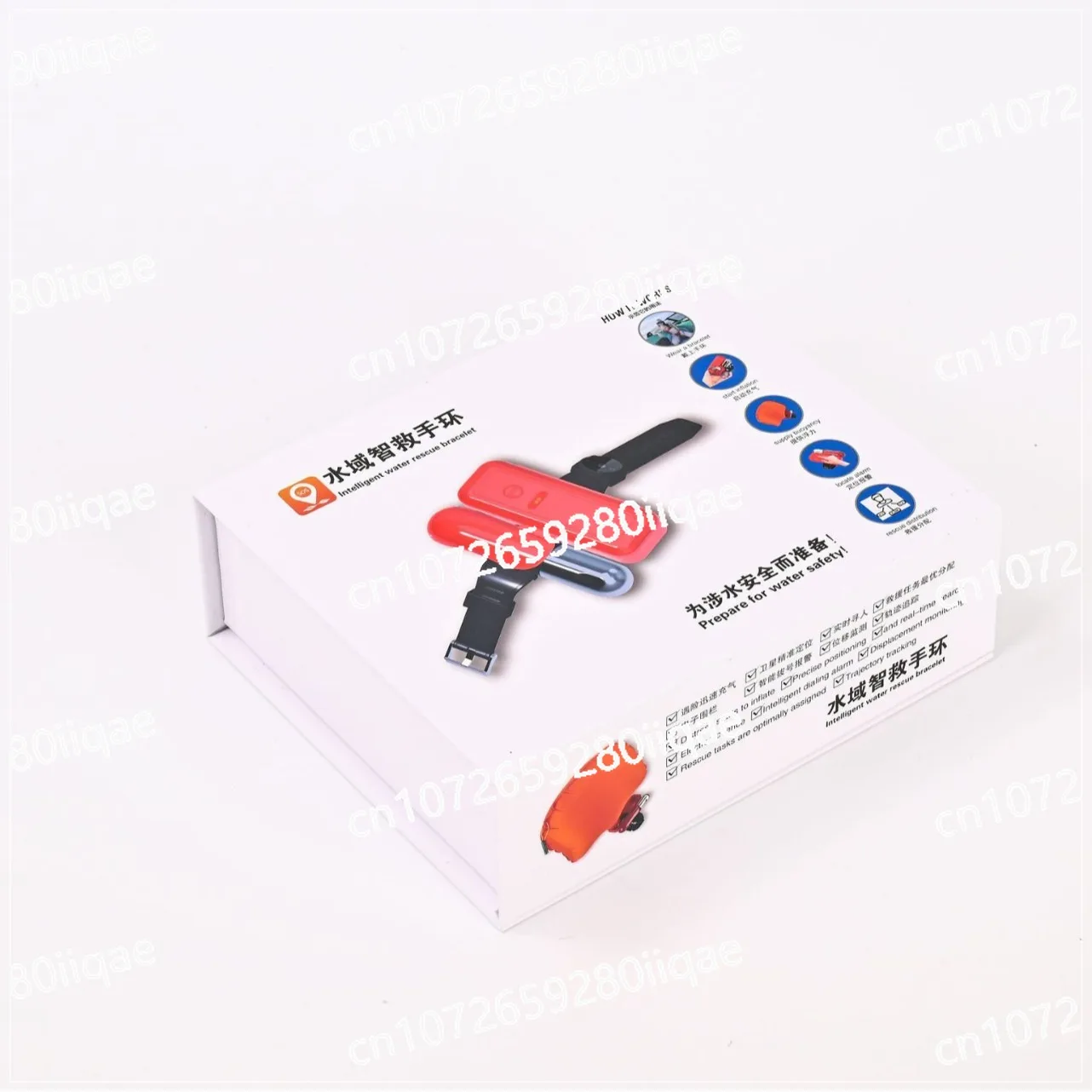 

Water Intelligent Rescue and Anti-drowning Equipment GPS Beidou Satellite Positioning SOS Alarm Life-saving Bracelet