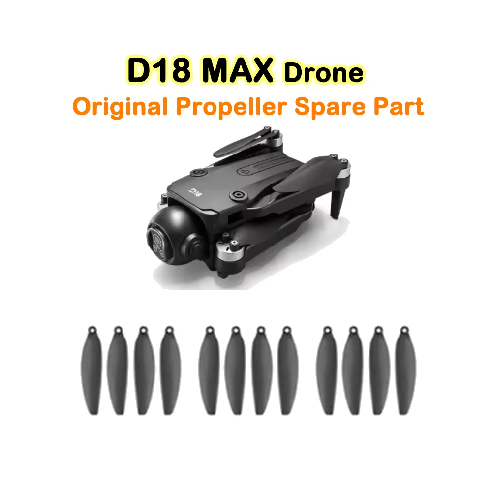 D18 Drone Propeller Accessory CW CCW Wing Blade Maple Leaf Part for D18 Brushless Drone Rotor Accessory 8PCS/Set