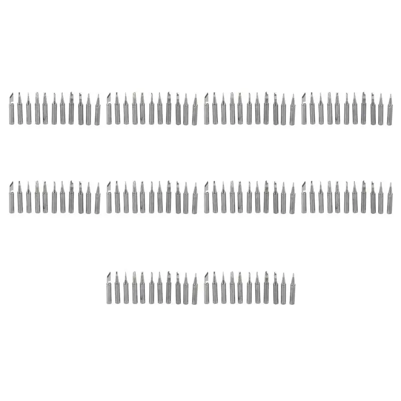 Most-110 Pieces Soldering Iron Tips Kit 900M-T For Hakko Soldering Station Tool 900M 936 937 907