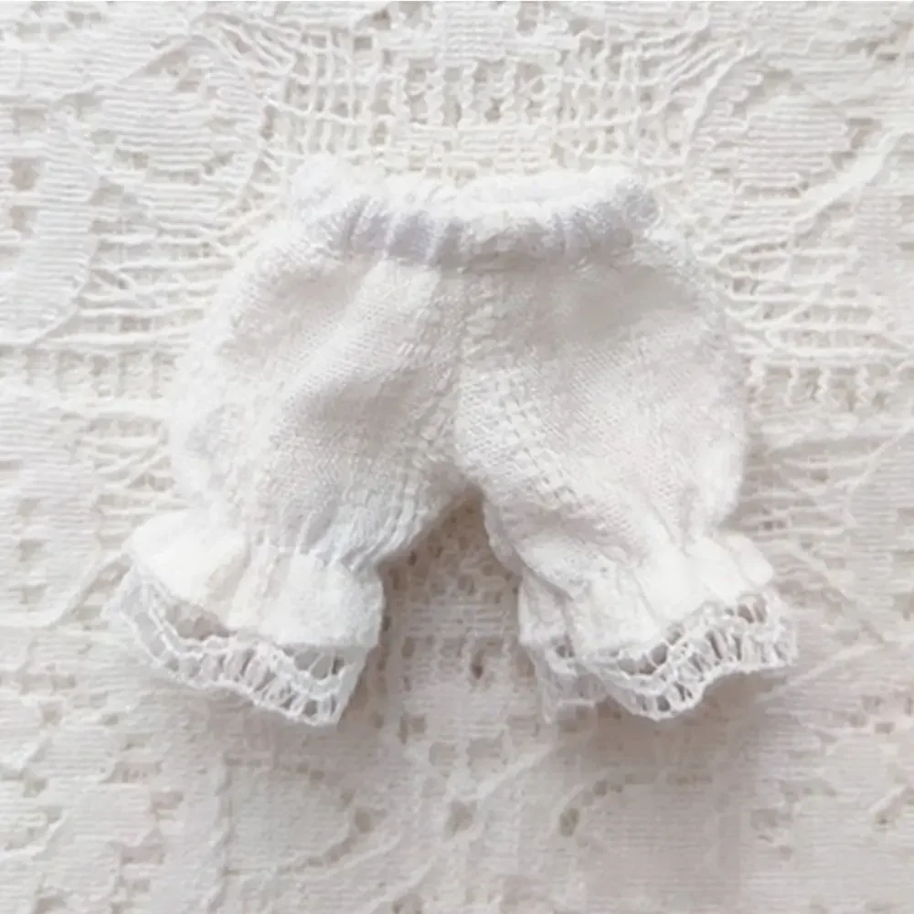 Obitsu11 옷 코튼 레이스 반바지 OB11 인형 의류 액세서리 용 귀여운 랜턴 바지 캐주얼 1/12 BJD 인형 용 바지 착용