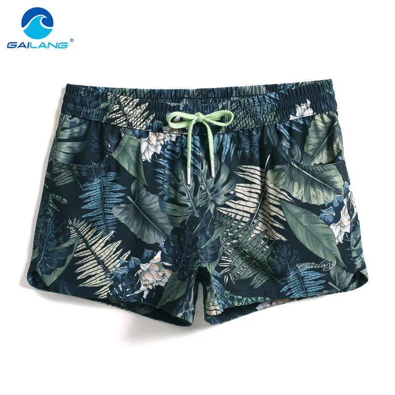 

Gailang Brand Women's Swimming Boxer Trunks Boardshorts Swimwear Surfing Swimsuits Quick Drying Bermuda Plus Size Bottoms Briefs