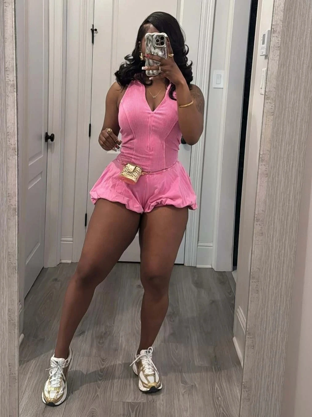 BWQ 2025 женский вязаный комбинезон без рукавов в рубчик в стиле пэчворк, короткий комбинезон, летний уличный эластичный вечерние комбинезон, цельный комплект