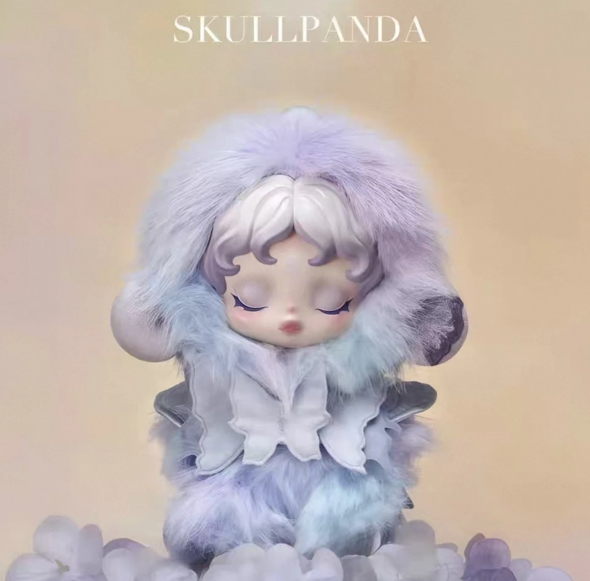 البوب مارت SKULLPANDA ضوء النسيج حديقة الفينيل أفخم الديكور SP V2 الشتاء ميلودي صندوق أعمى جميل عيد الميلاد هدية عيد ميلاد