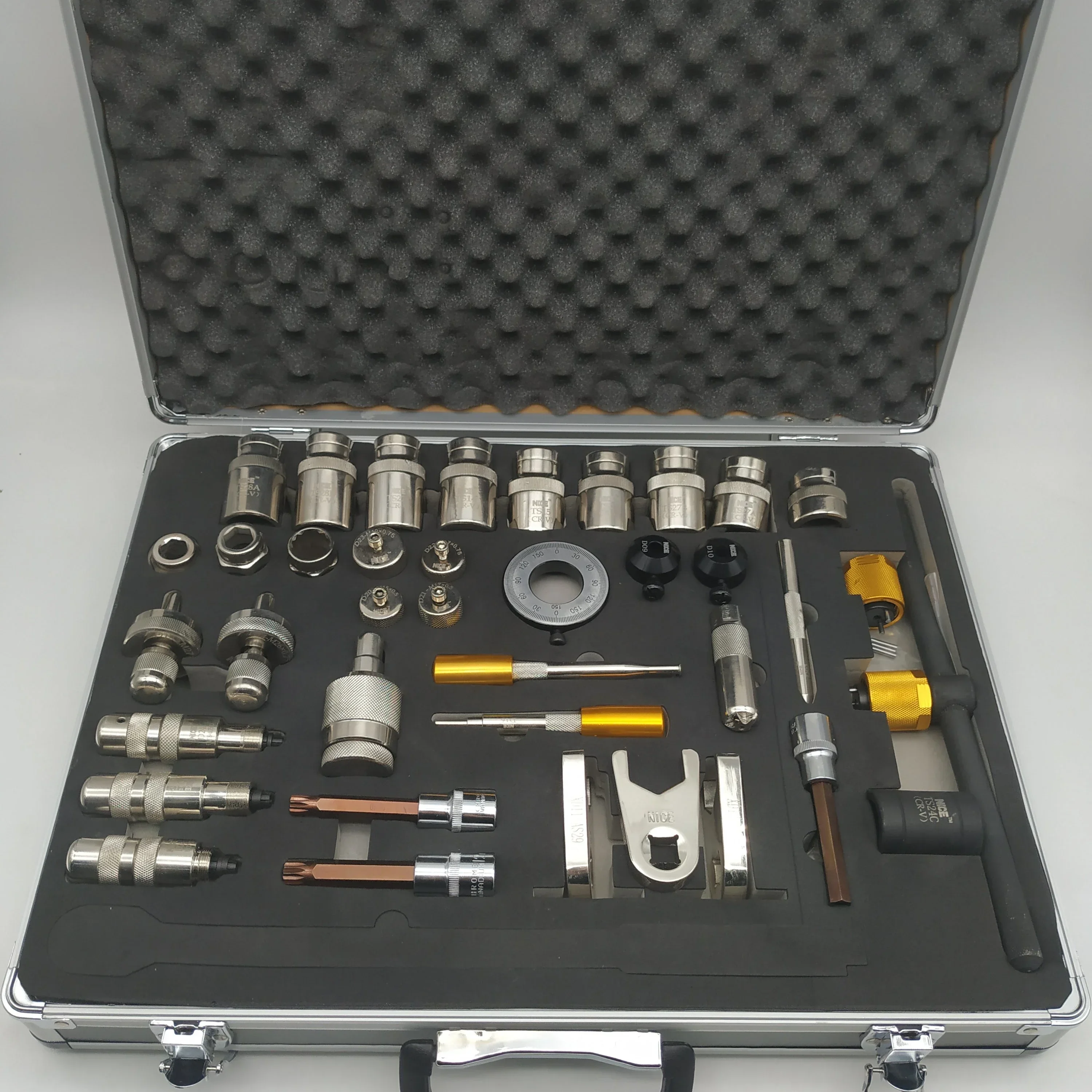 Common Rail Injectors 38 Pcs Full Set Repair Disassembly Tools for  DENSO