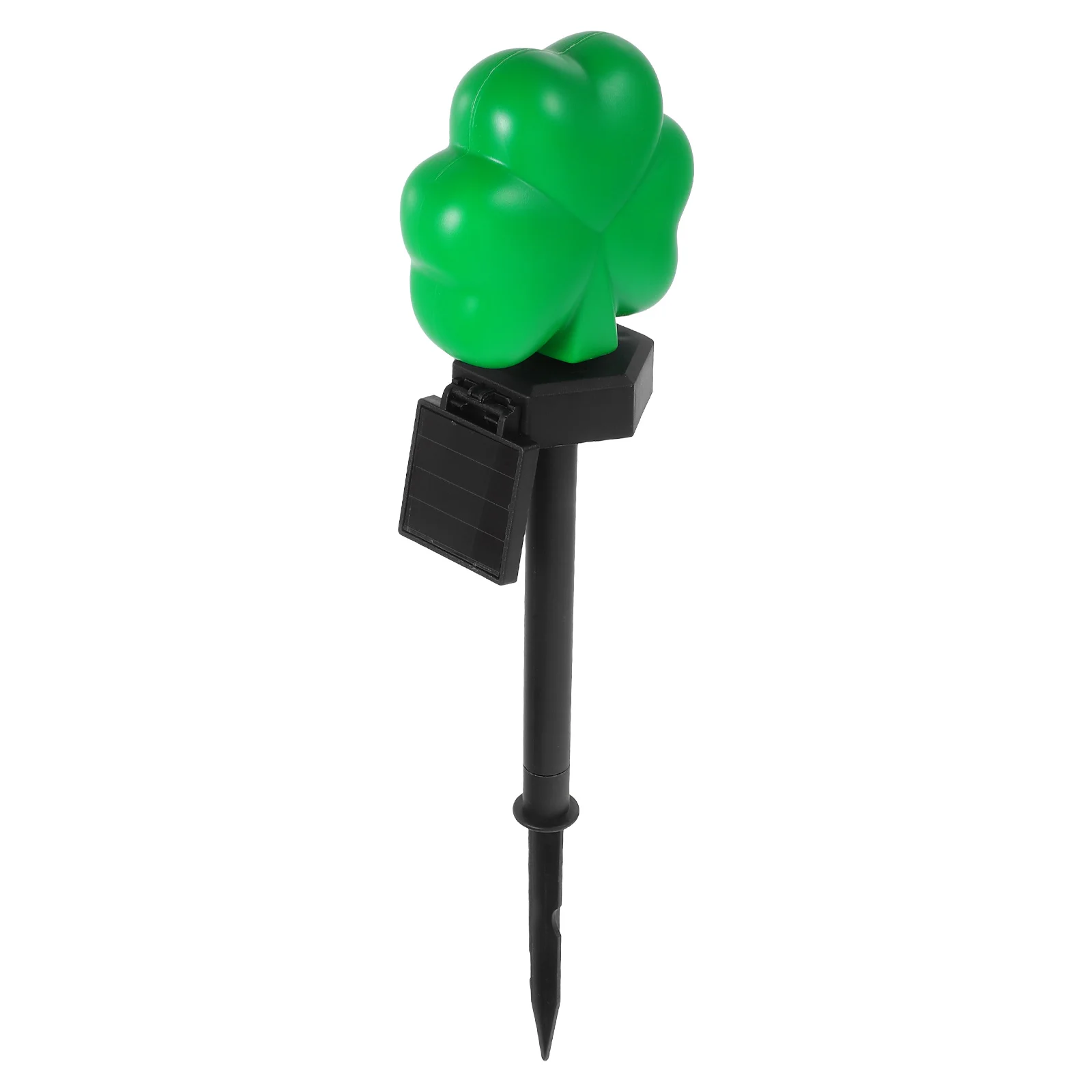 

Solar Powered Shamrock Yard Green Outdoor Stake Lights For St Patrick'S Day Garden Lawn Decor Solar Lights Outdoor
