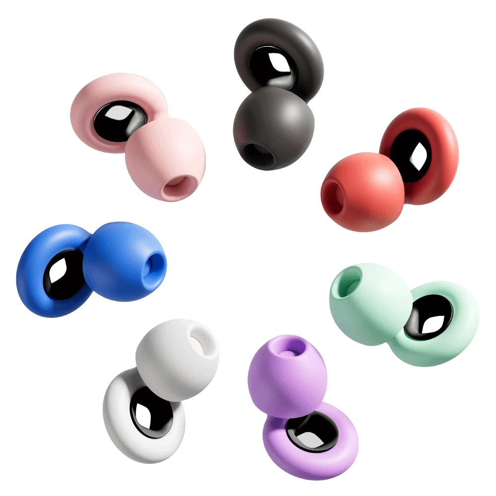 Ultra Soft Silicone Earplugs Noise Cancelling Reusable for Travel Work And Meditation Comfortable Block Ear Buds