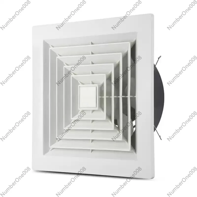 For Photovoltaic Integrated Ceiling Exhaust Fan Gypsum  Kitchen Bathroom Exhaust Fan