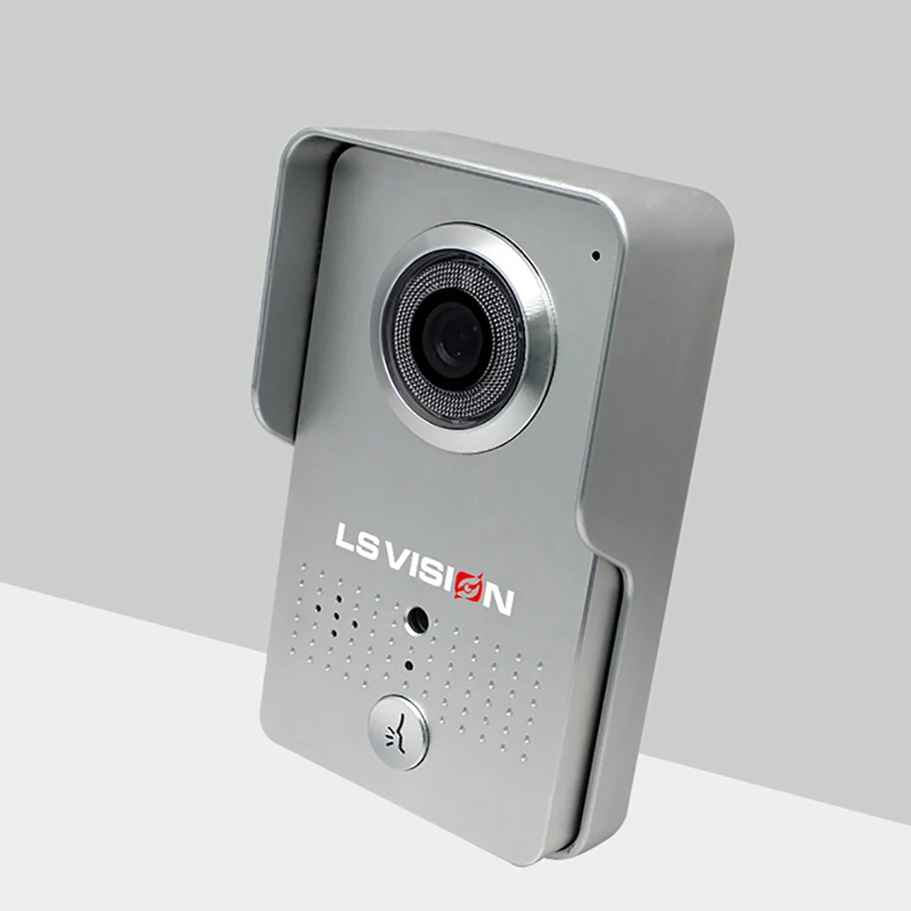 

LS VISION PIR Motion Detection - 720P TF Card Wifi Video Doorbell With LAN Support APP Remote Unlock