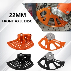 22mm Axle Front Brake Disc Guard Protector Protector For KTM 125 150 200 250 300 350 400 450 500 XCW/XCF-W/EXC/EXC-F/6 Days 2024