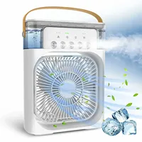2025 New USB Portable Humidifier Fan 5-Hole Mist Sprayer Cooling Desktop Electric Air Conditioner Small Home Office Air Cooler