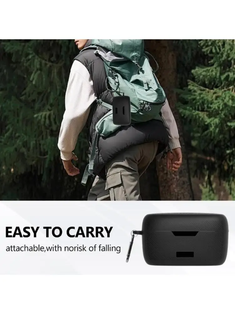 

652F Ударопрочная коробка с силиконовым рукавом, силиконовый защитный чехол для хранения, легкий ящик для хранения наушников