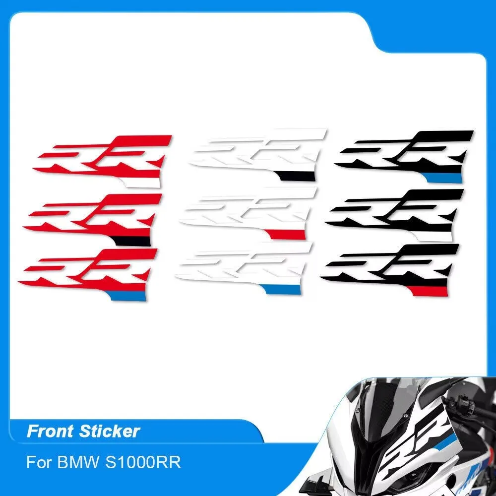 

3D Gel Front Headlight Fairing Pad Decal Sticker For BMW S1000RR 2019-2023
