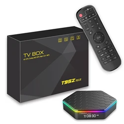T95Z Plus Allwinner H618 Android 12.0 Wifi6 LAN 100M Dual Band 2.4G 5G BT5.0 RAM 2GB 4GB ROM 16GB 32GB 64GB 128GB Smart TV BOX