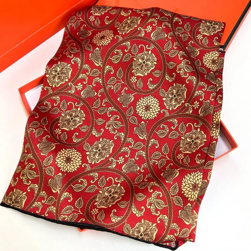 Echarpe-carree-100-soie-de-murier-pour-femme-motif-paisley-daisy-confortable-et-tendance-vente-directe-usine