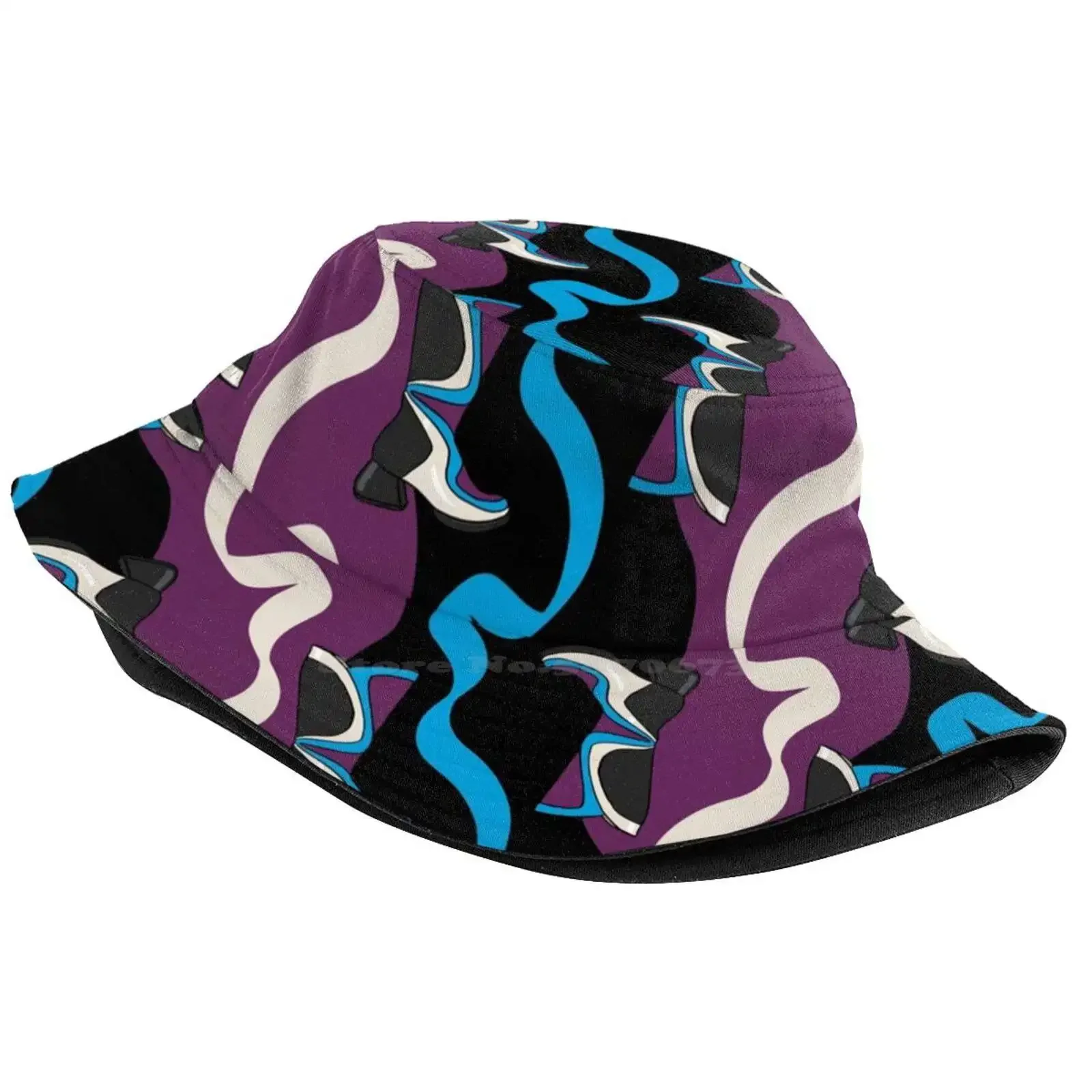 Fluevog Warhol Boot / Blue Sun Cap Fisherman Hat Bucket Hats Fluevog Boot Shoe