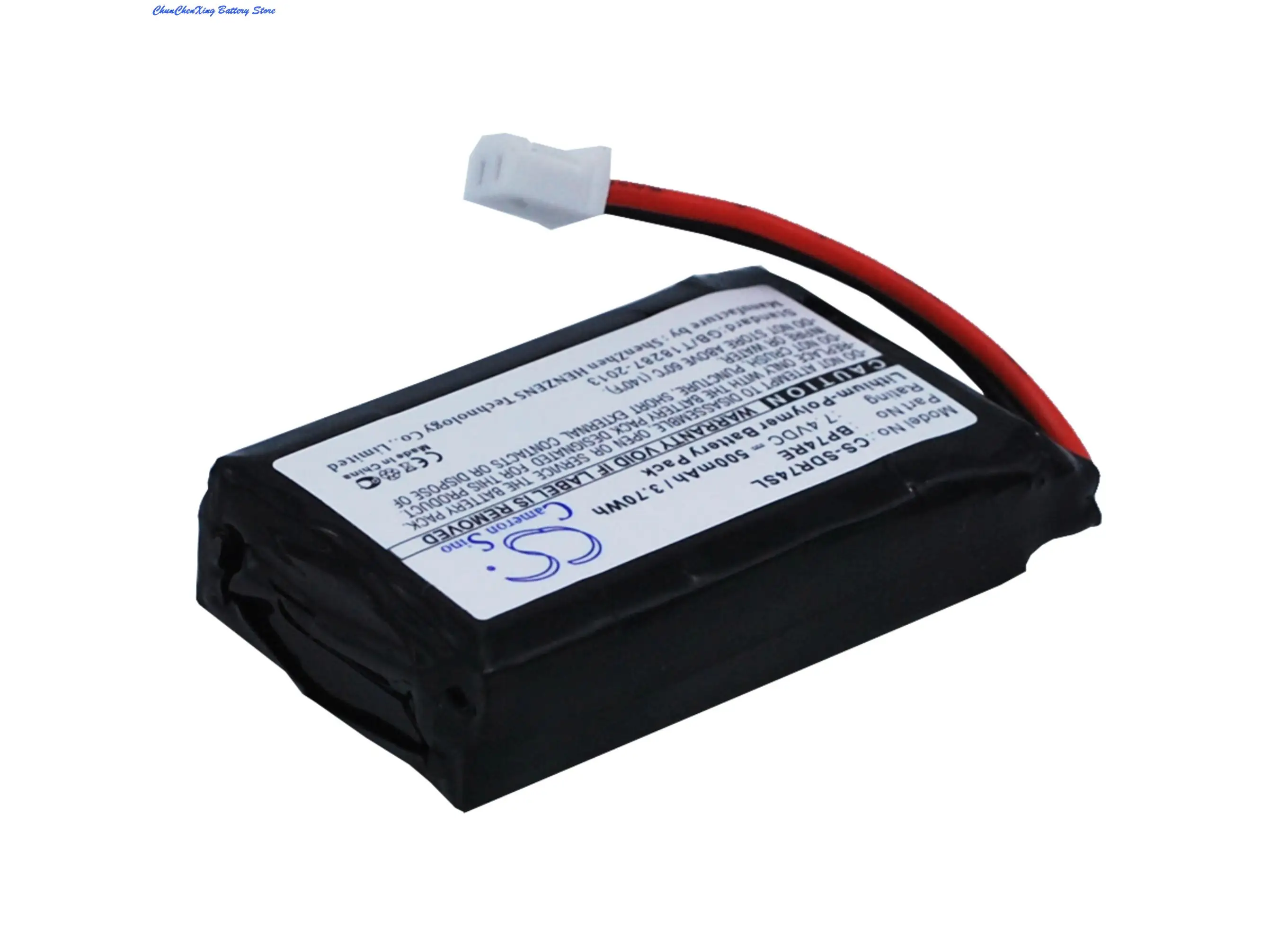 Cameron Sino 500 MAh BP74RE untuk Dogtra Tepi Kerah/Receiver/RT Kerah/RT Remote/RX