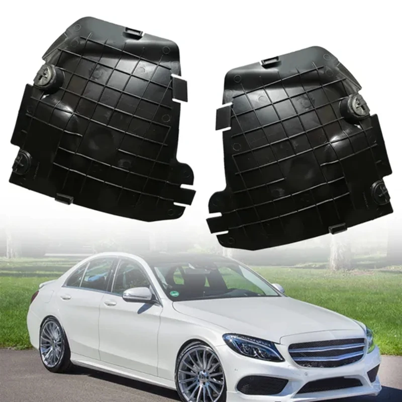 Front Leaf Lining Covers Fender Servicing Flap 2056900100 2056900200 For Mercedes-Benz C W205