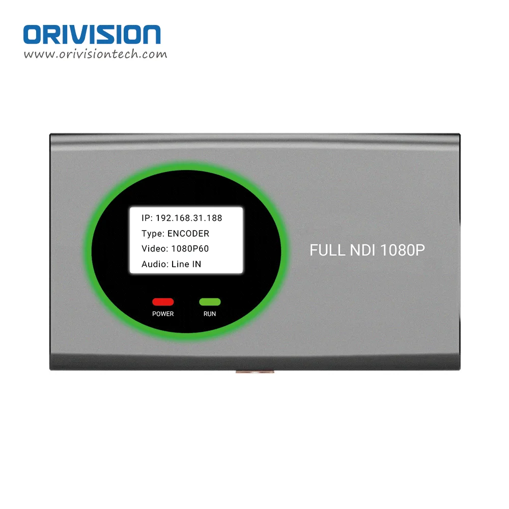 ORIVISION NDI Encoder Decoder 10800P60 FULL NDI Converter With PTZ Control