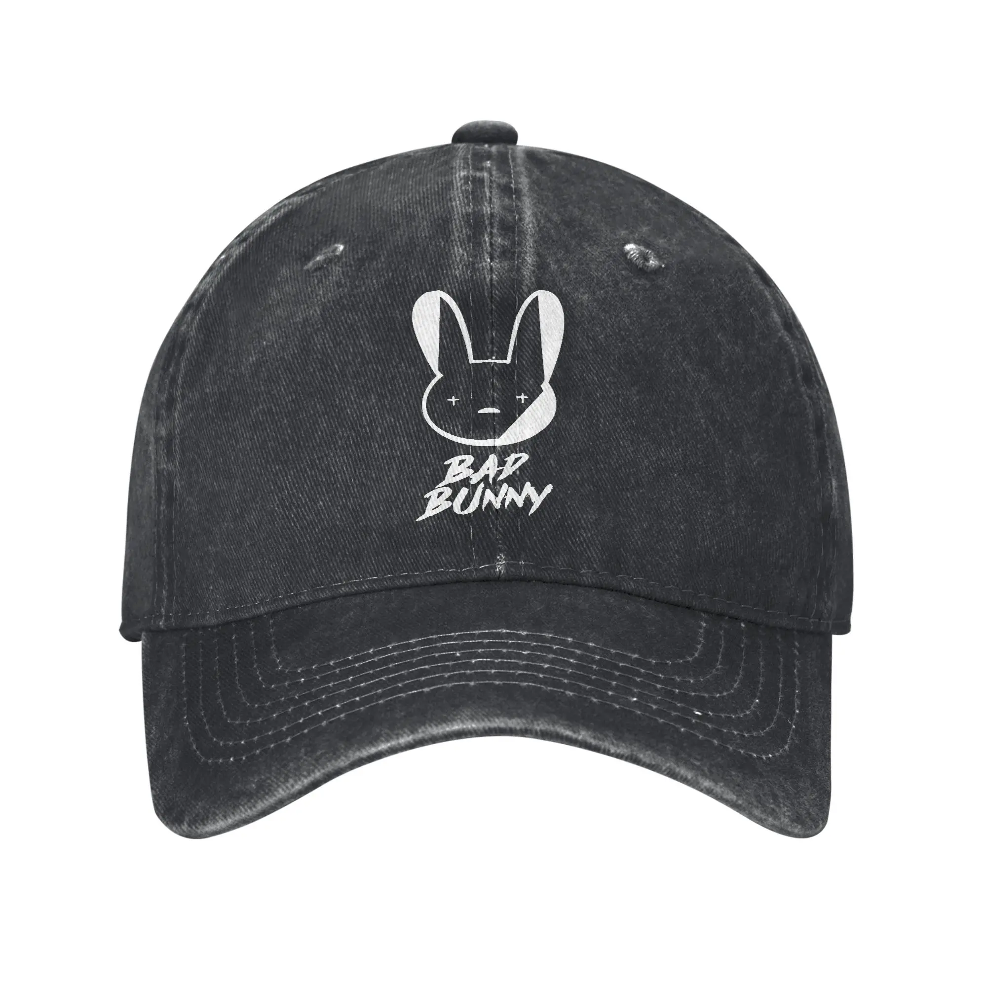 Bad Bunny In Panama Hat Un Verano Sin Ti AlbumCasual Baseball Cap Summer Trucker Hat Sun-Proof Snapback Cap Fitted Baseball Caps