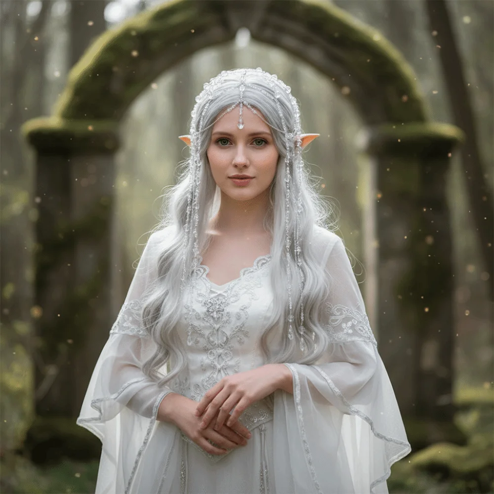 

Korean Style Crystal String Beads Hair Accessories Long Tassel Fairy Glitter Beaded Forehead Ornament Multilayer Shining