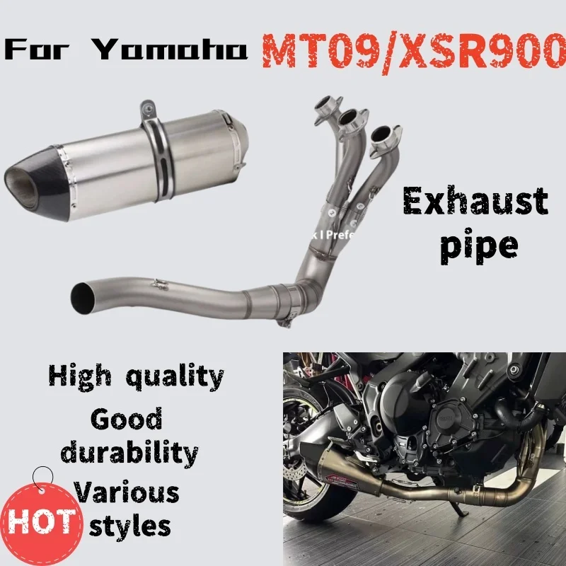 

Для Yamaha MT09 XSR900 — модифицированная полная выхлопная труба — звук глубокий, толстый и мощный.