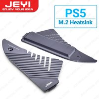 JEYI PS5 M.2 SSD Heatsink, Large Area Solid Aluminum Cooler Heat Dissipation Thermal Pads for Playstation 5 PCIe 4.0 M.2 NVMe