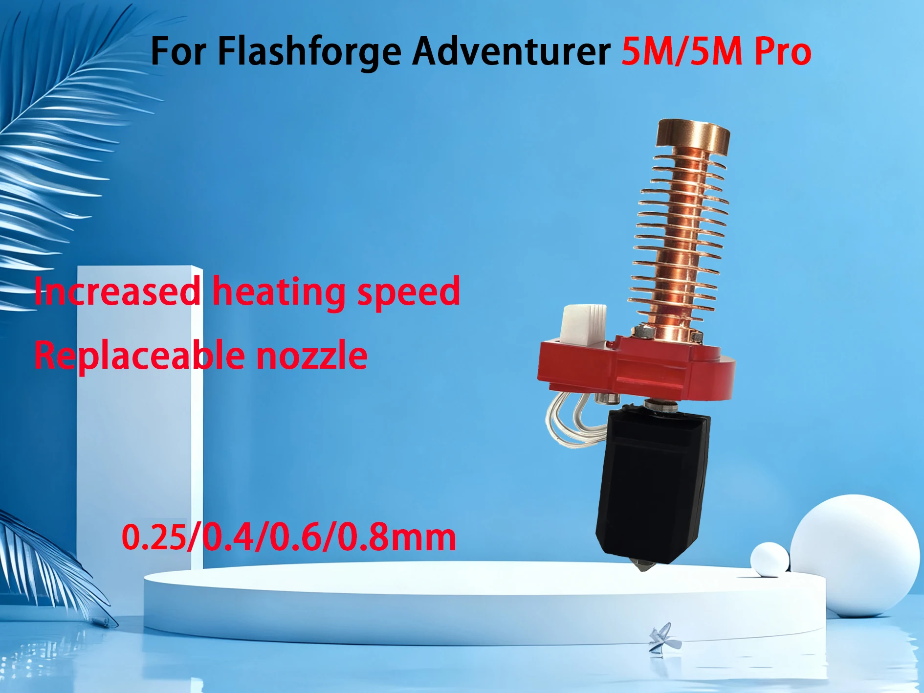 yZ[zFlashforge Adventurer 5M/5M Pro p̍ŐVAbvO[hꂽzbgGh Lbg: AD5M vgwbhAZ~bNMubNAd|mY