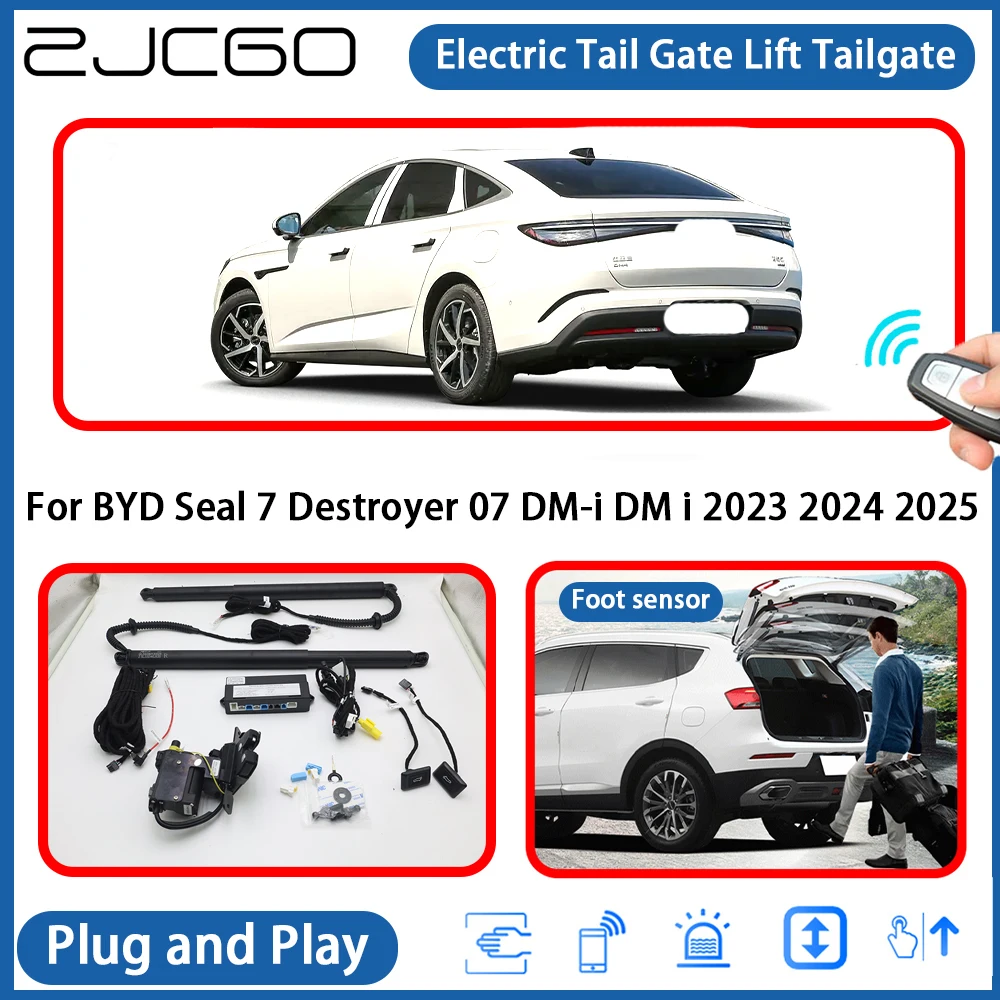 

for BYD Seal 7 Destroyer 07 DM-i DM i 2023 2024 2025 Automatic Powered Tailgate Power Liftgate Electric Tail Gate Lift