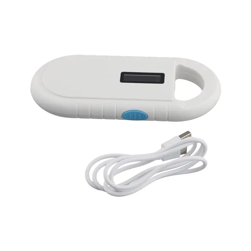 

!【Top Deals】RFID Reader Pet Microchip Scanner Handheld Animal Chip Reader Portable RFID Reader Supports For ISO 11784/11785, FDX