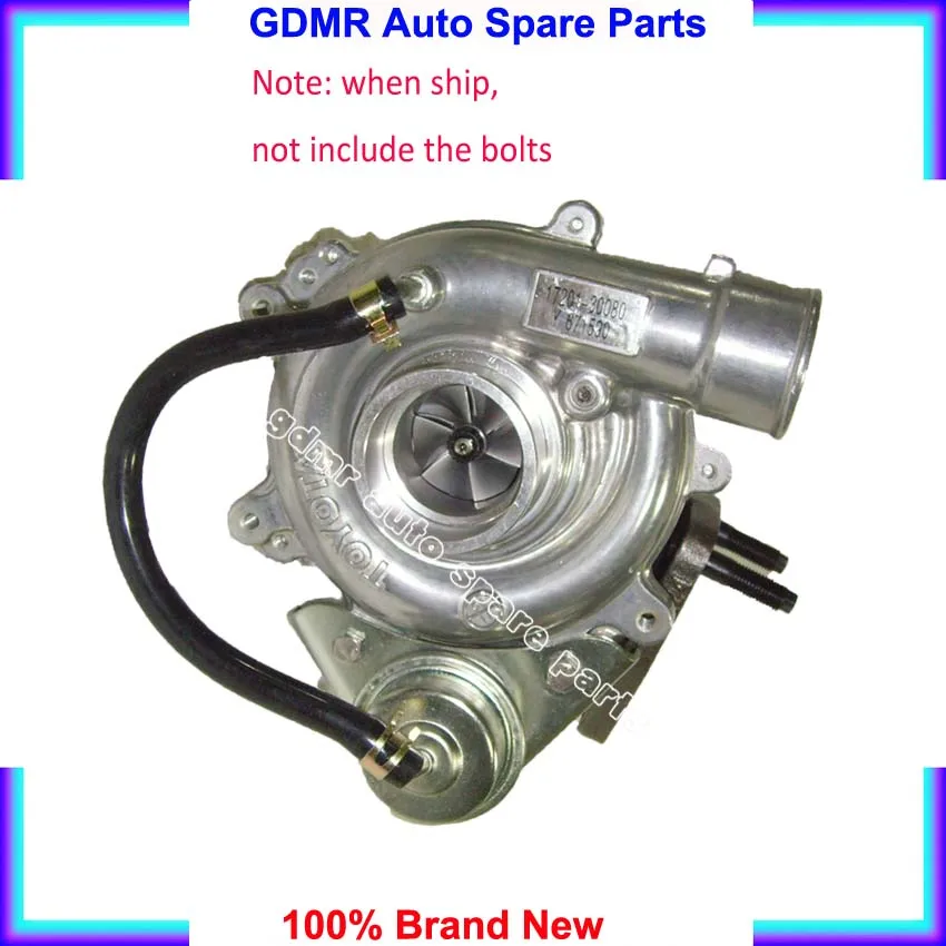 Auto engine parts car CT16 1720130080 17201-30080 turbine turbo charger for toyota hiace hilux 2KD-FTV 2.5L D4D 4WD