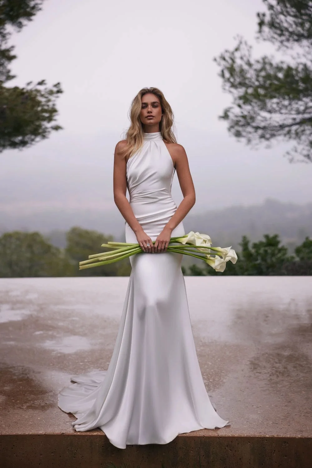 

Vestido De Novia Гражданское атласное свадебное платье Sencillo Noiva Sereia Vestidos Tallas Curvy на заказ белое скромное Abiti Da Sposa Bride