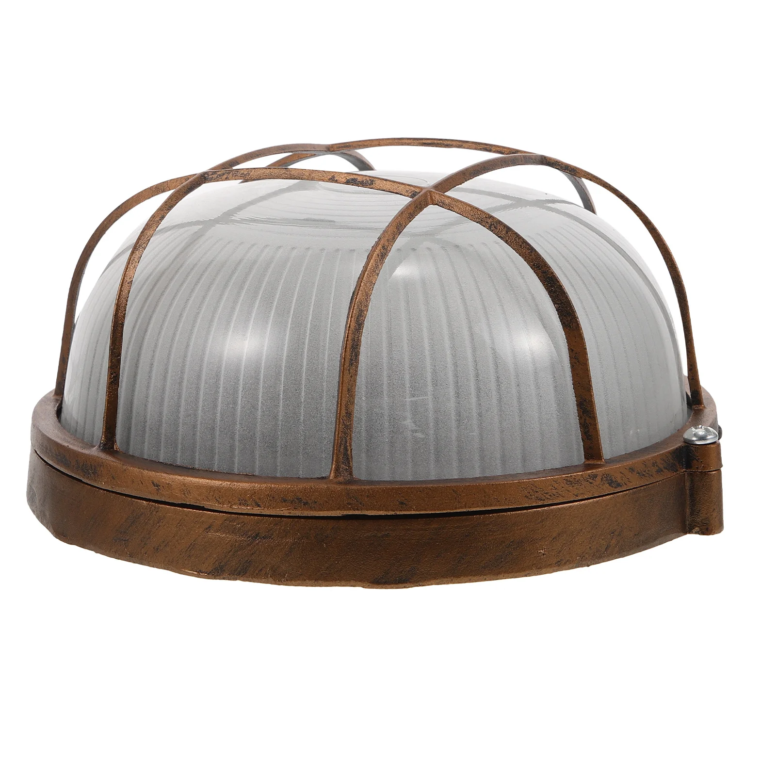 

Light Glass Lampshade Aluminium Frame Outdoor Balcony Patio Wall Light Cover Decorative Lampshade E27 Dustproof