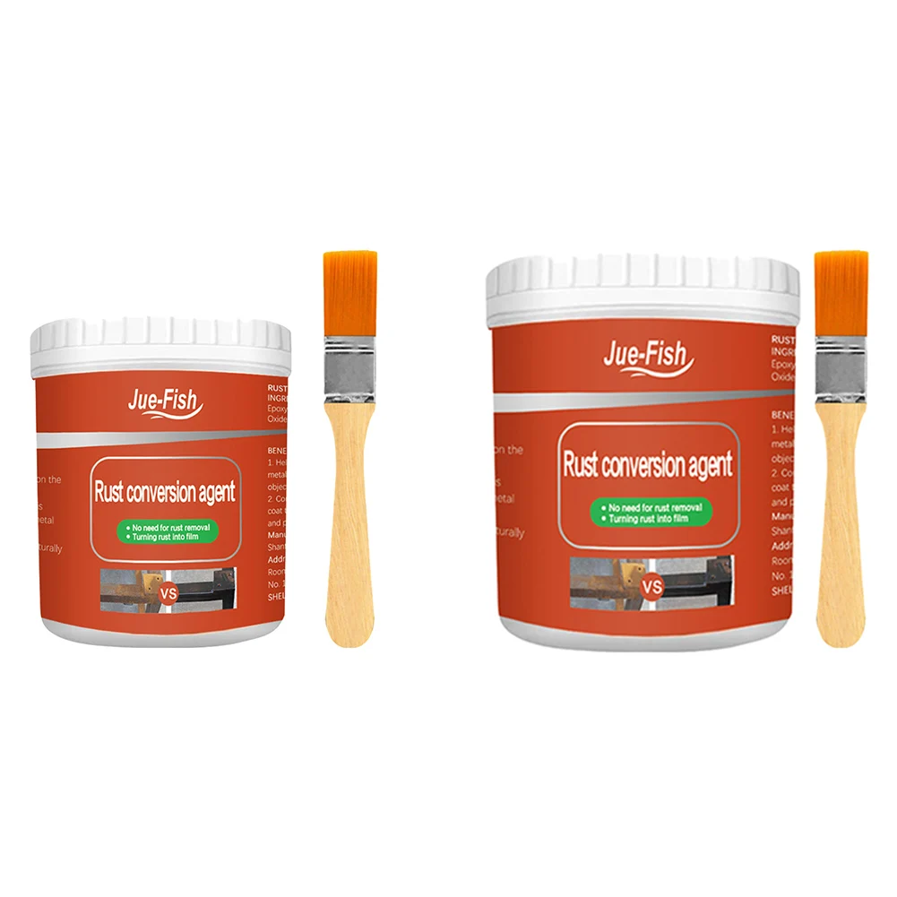 100/300g Metal Rust Remover Rust Conversion Agent Anti-corrosion Water Based Metallic Paint Car Coating Primer Rust Inhibitor