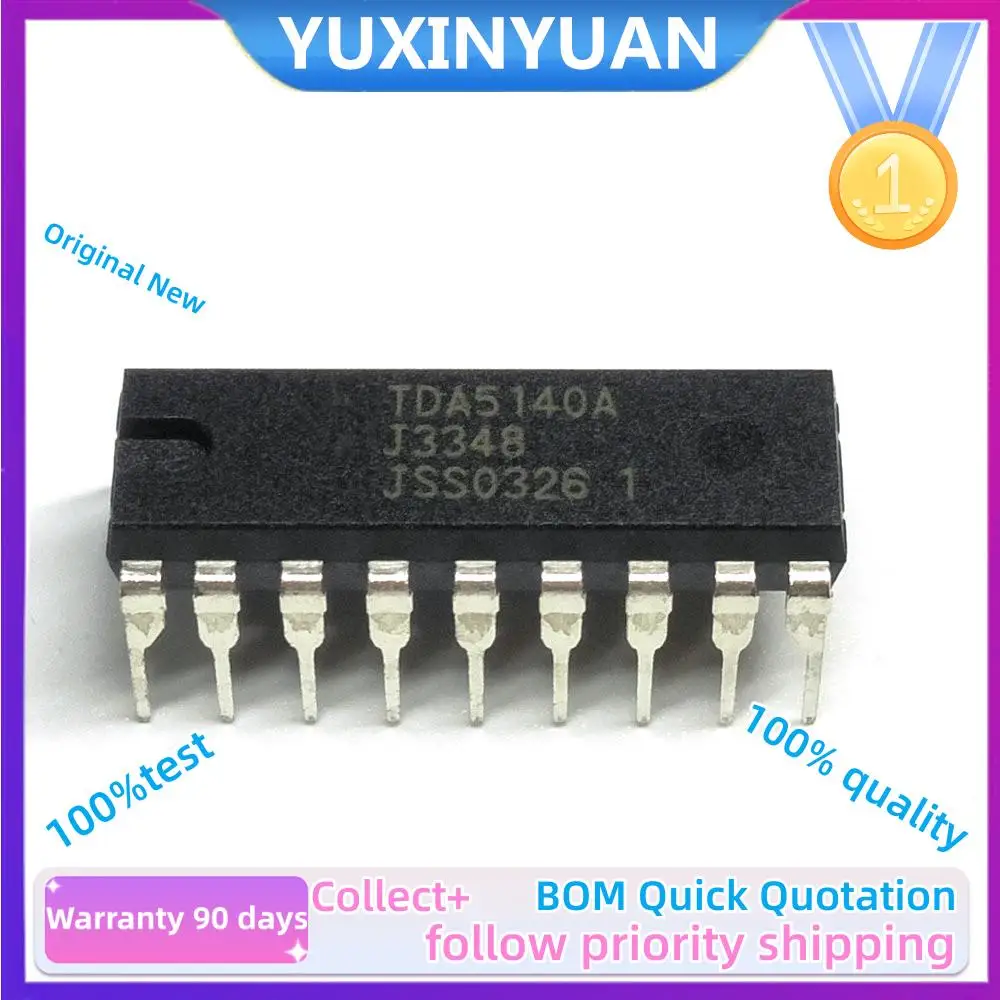 10PCS/LOT  TDA5140A TDA5140 5140 DIP-18 Brushless DC motor drive circuit NEW IC In Stock 100%test