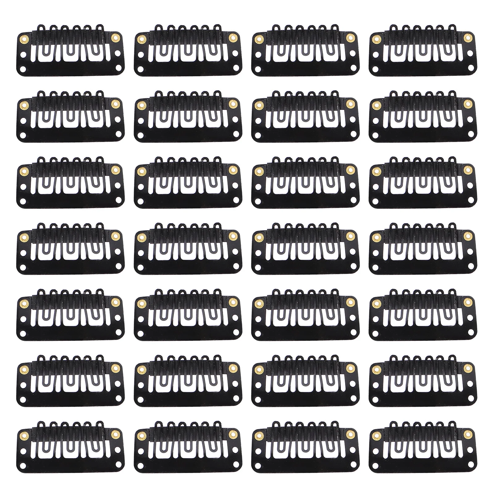 

60 шт. зажимы для наращивания волос U-образные зажимы для изготовления безопасной фиксации парикмахерский инструмент зажим для наращивания волос