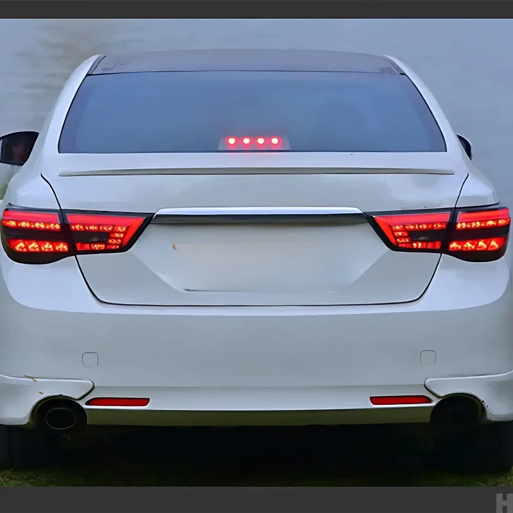 Автомобильный задний фонарь для Toyota REIZ MARK X 2013-2017, все новое обновление, светодиодный плавный фонарь, динамический указатель поворота, стиль, горячая распродажа, аксессуары