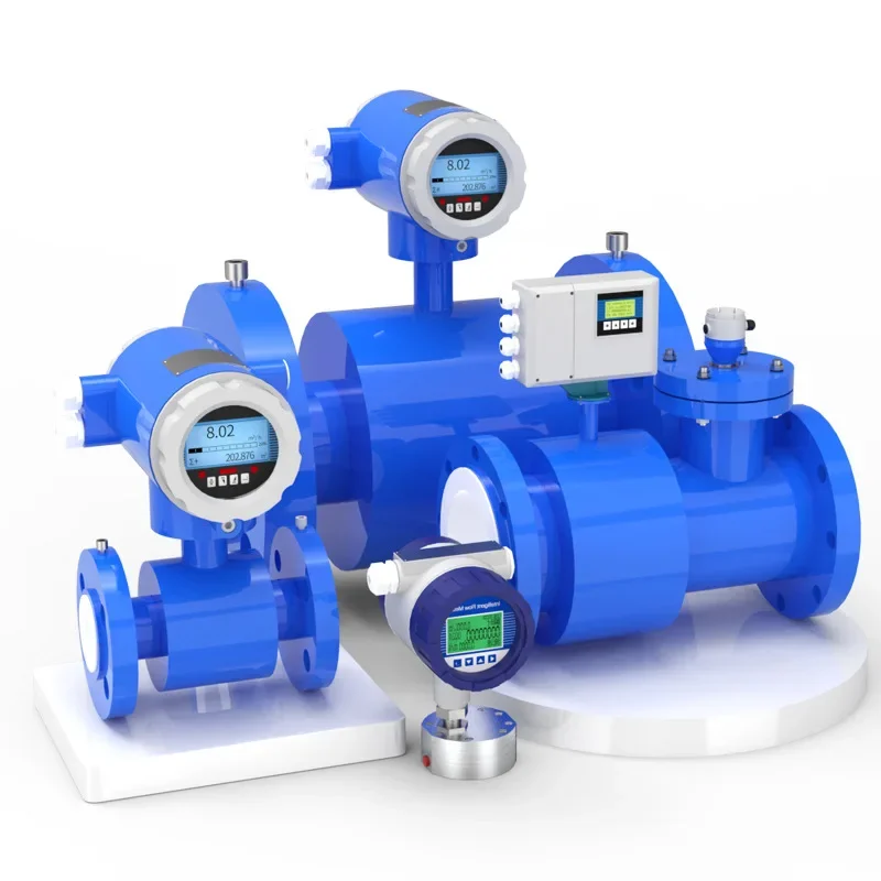 

Sewage liquid electroplating integrated electromagnetic flowmeter, sewage treatment intelligent