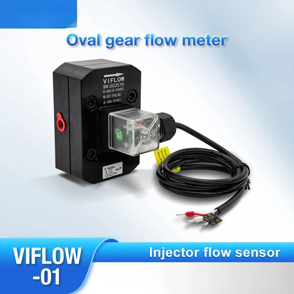 Injector Flow Senor Meter For Measuring Small Flow With High Precision Fuel Injector Flowmeter For Common Rail Tester Bed Bench