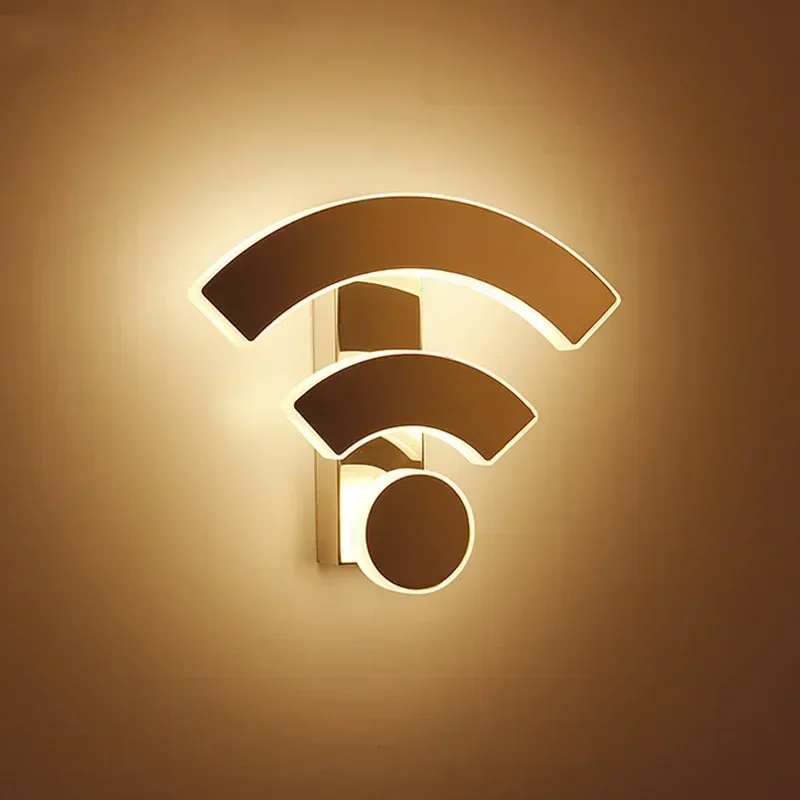 Modern LED Wall Sconce WiFi Smart Control Dimmable Bedside Light For Bedroom Hotel KTV Aisle Corridor Home Decor Fixture