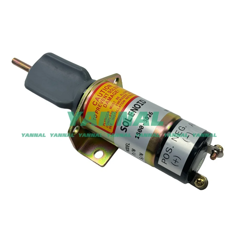 

12V Shut Down Solenoid 1500-3026 1502-12C2U1B5S2 For Woodward Skyjack 103007