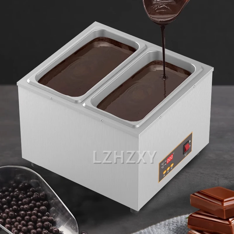 Machine électrique commerciale de fusion de chocolat, four de chauffage de lait, 220 W, crème de tempérage, 1000 V