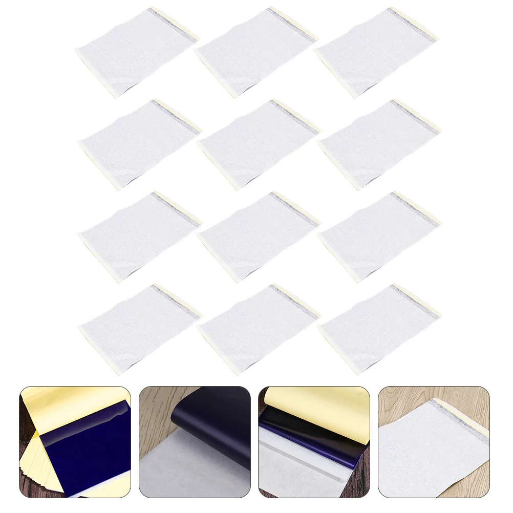 

50Pcs Professional Thermal Transfer Paper Clear Transfer Durable Reusable Environment Friendly DIY Accessory Reusable Paper