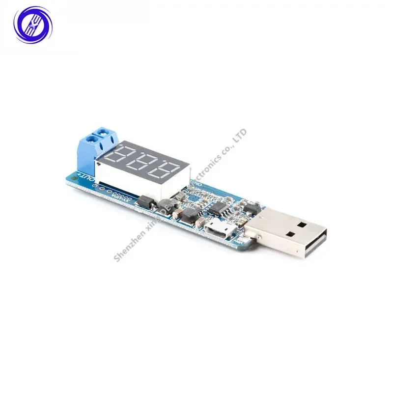 USB Power Supply Module Adjustable Step UP Step Down Desktop Boost Buck Converter Board Module 5V to 3.3V 9V 12V 24V