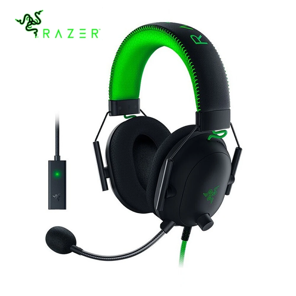 

Razer BlackShark V2 X / V2 /SE Gaming Headset With TriForce 50mm Driver HyperClear 7.1Surround Sound with Mic-For PS4,PS5, Xbox