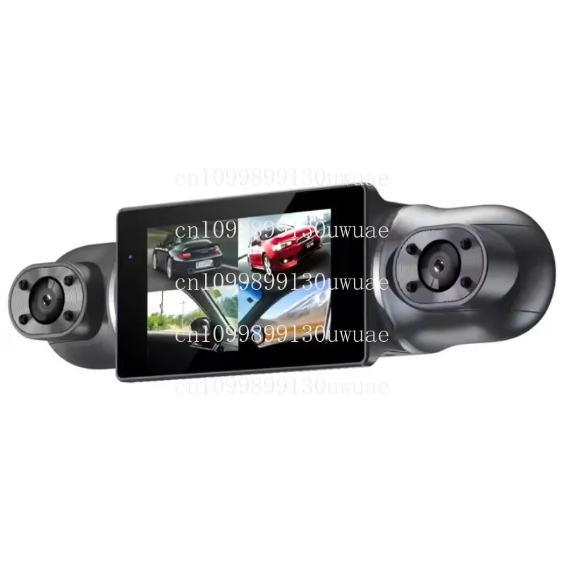 1080P FHD Global Positioning System Wireless 360 Degree Driving Recorder 4 Channel Lens Hardwire Kit with Wireless Car Black Box