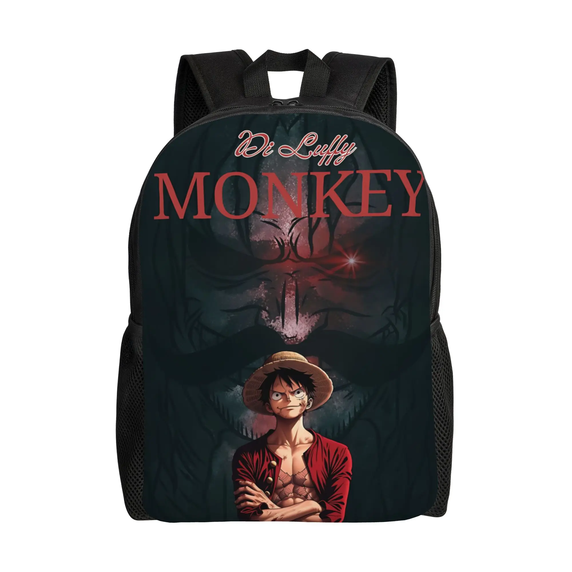 

1PC Fashion Backpacks One Piece Daypack funko Classic For Work Office Zipper Closure Rucksack