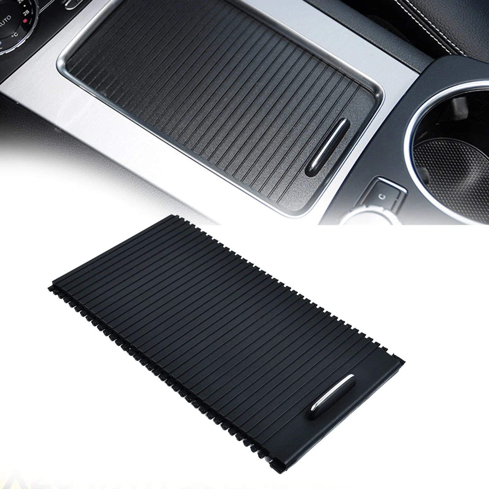 

Center Console Cup Holder Sliding Roller Cover For Mercedes-Benz For X204 For GLK Class 2007-2015 2046805808 Cup Holder Plastic