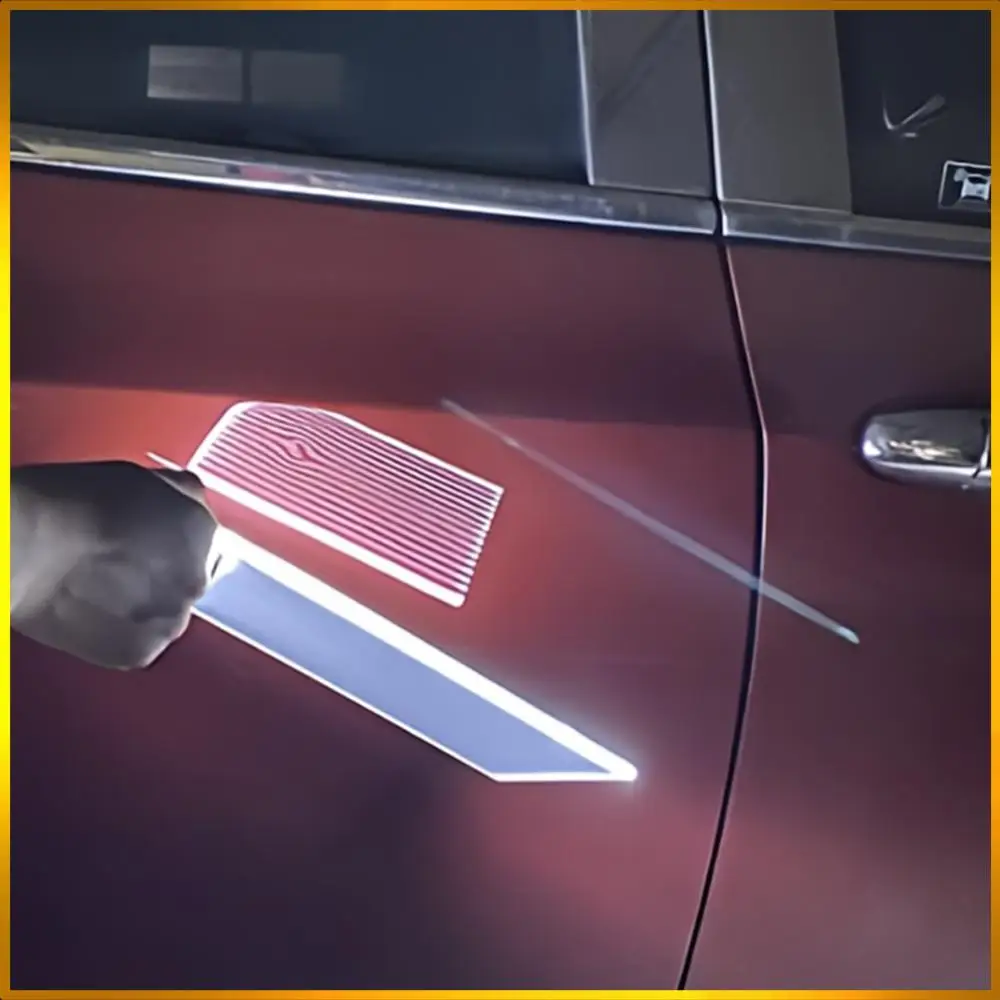 

Светодиодный отражатель, линия доски, детектор вмятин на кузове автомобиля, без покраски, удаление вмятин, проверка линии, светильник, аксессуар для ремонта автомобиля