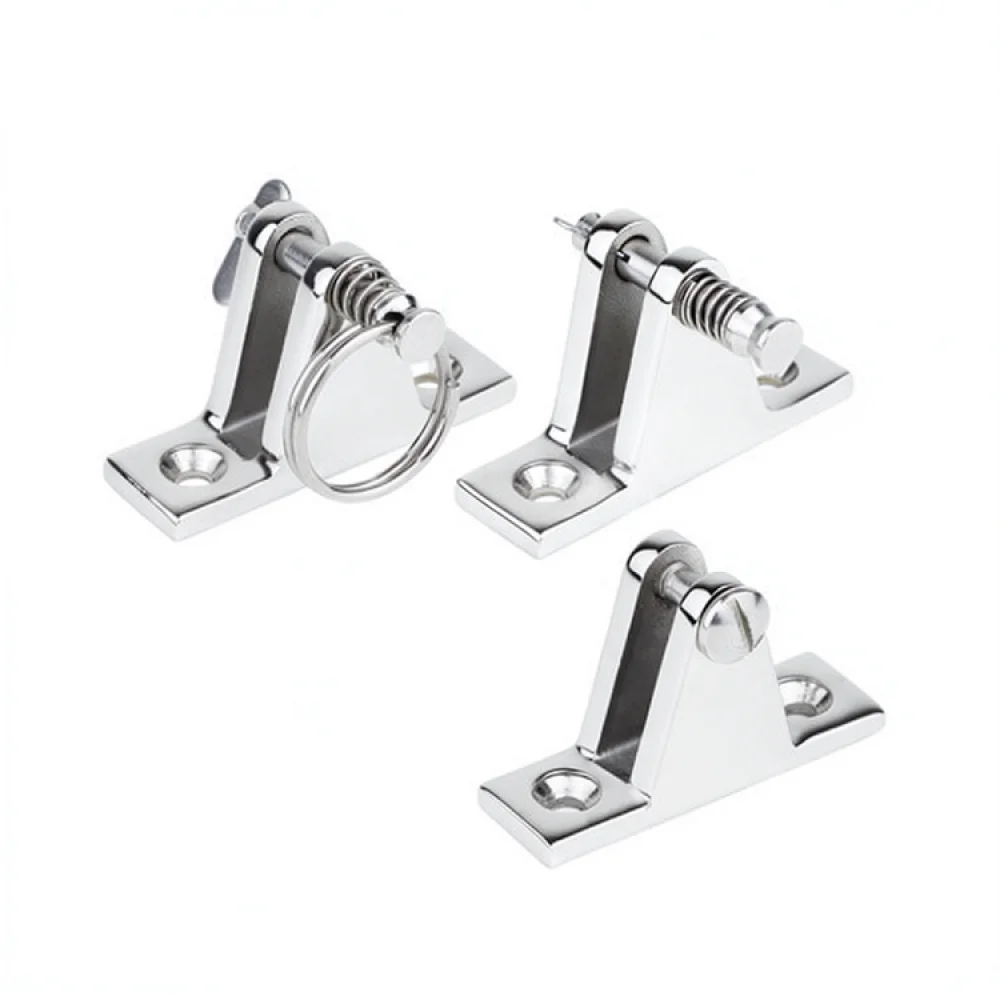 Stainless Steel 316 Bimini Top Deck Hinge Pin Quick Release Mount Hardware For Marine Boat Yacht Canopy Fixing Accessory