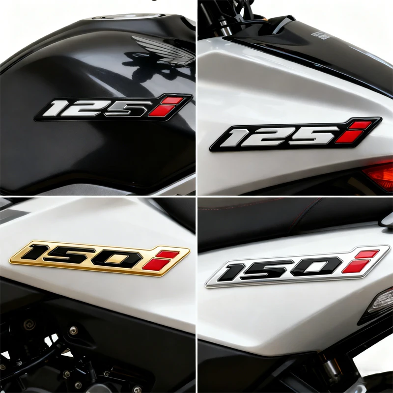 

3D наклейка для мотоцикла 125i 150i, модифицированная водонепроницаемая мягкая резиновая наклейка для украшения кузова, подходит для Honda 125i 150i